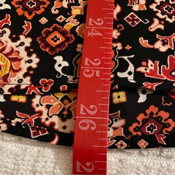 LOFT Print Multicolor Women’s Blouse - Picture 10 of 10